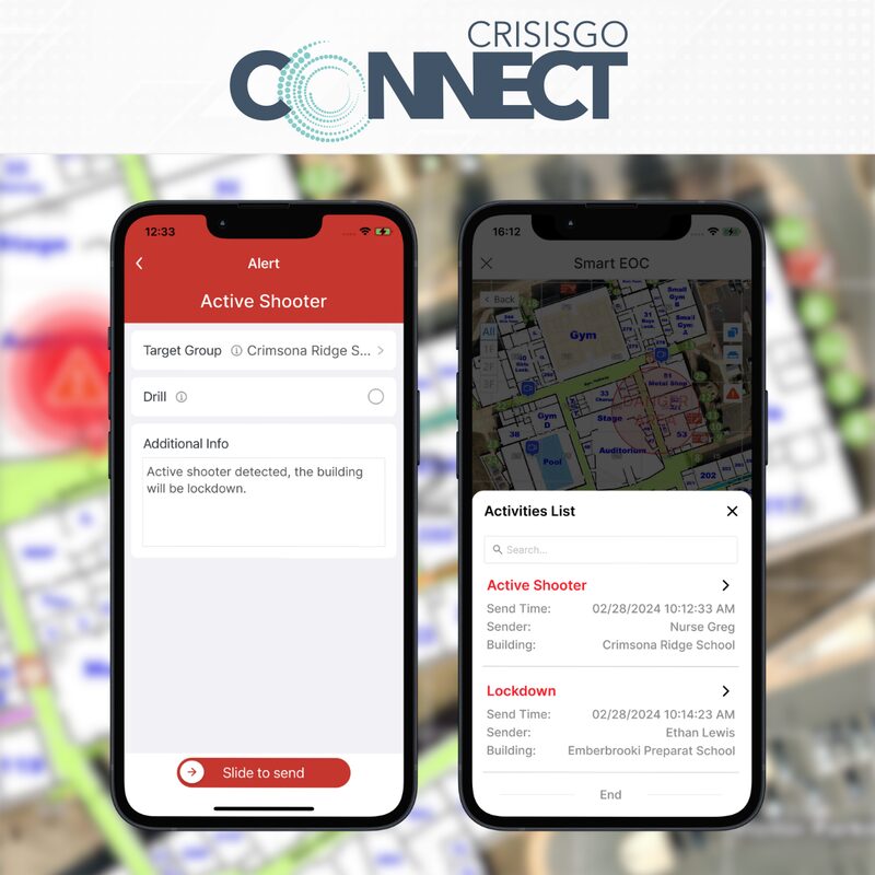 CrisisGo Connect mobile alert app